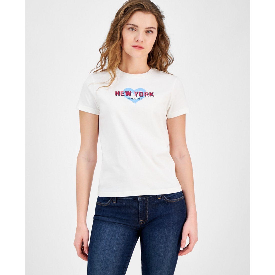 'Cotton x NYC Heart Graphic T-Shirt' pour Femmes