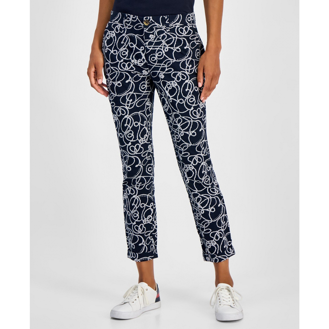 Pantalon 'Rope-Print Hampton Chino' pour Femmes