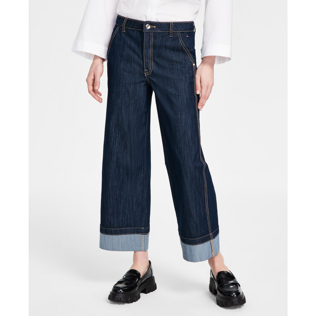 'Wide-Leg Jeans' pour Femmes