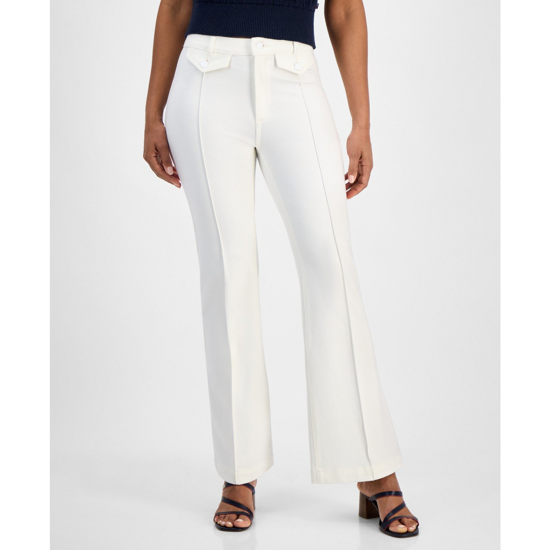 'Bootleg Silhouette Ponte Pants' pour Femmes