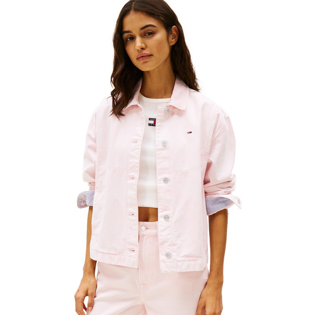 'Cotton Essentials Jacket' pour Femmes