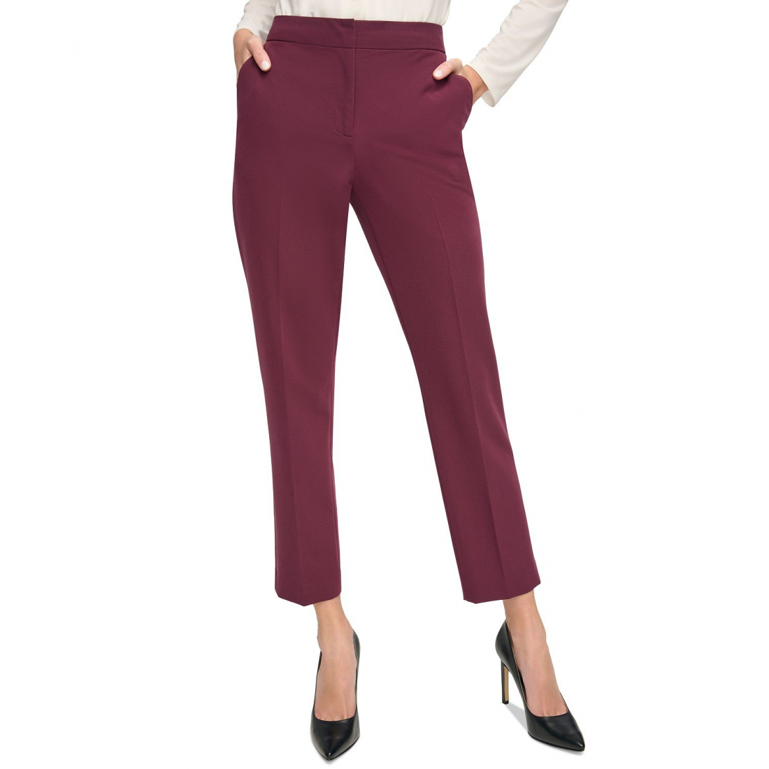 'Sloane Slim-Leg Ankle Pants' pour Femmes