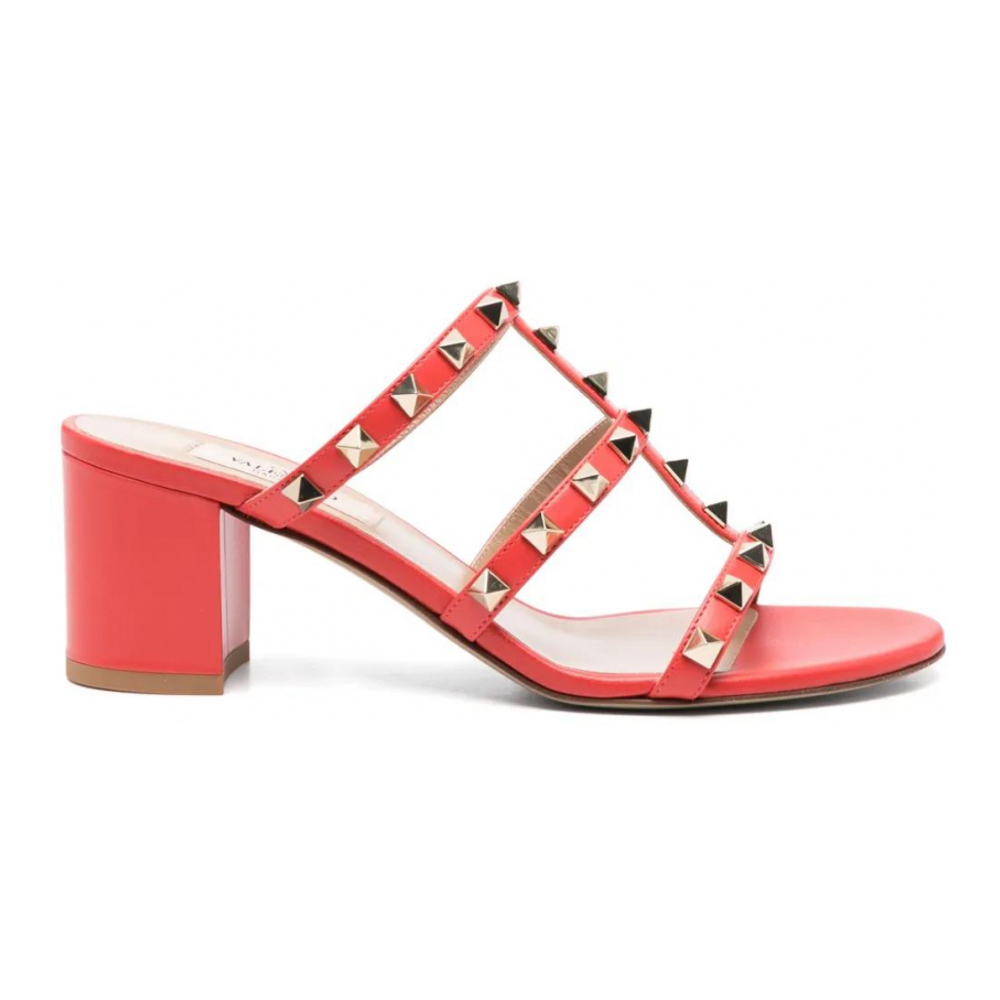 Women's 'Rockstud' High Heel Mules