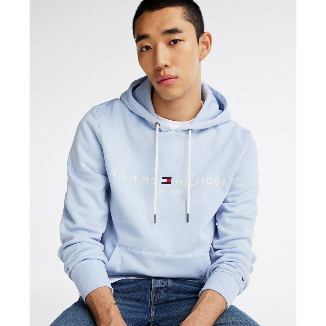Men's 'Embroidered Logo Hoodie'