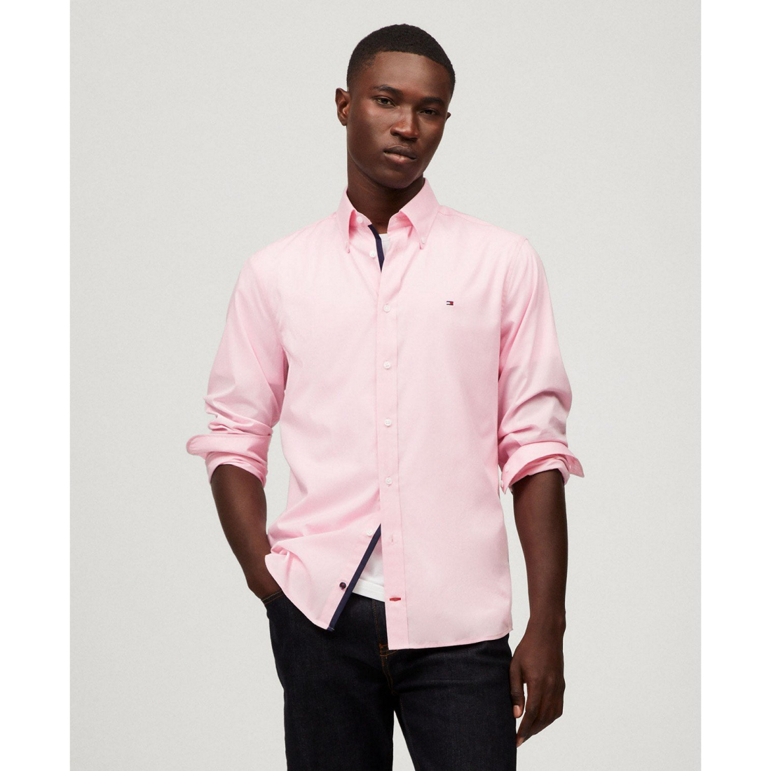 'Regular-Fit Poplin Shirt' pour Hommes