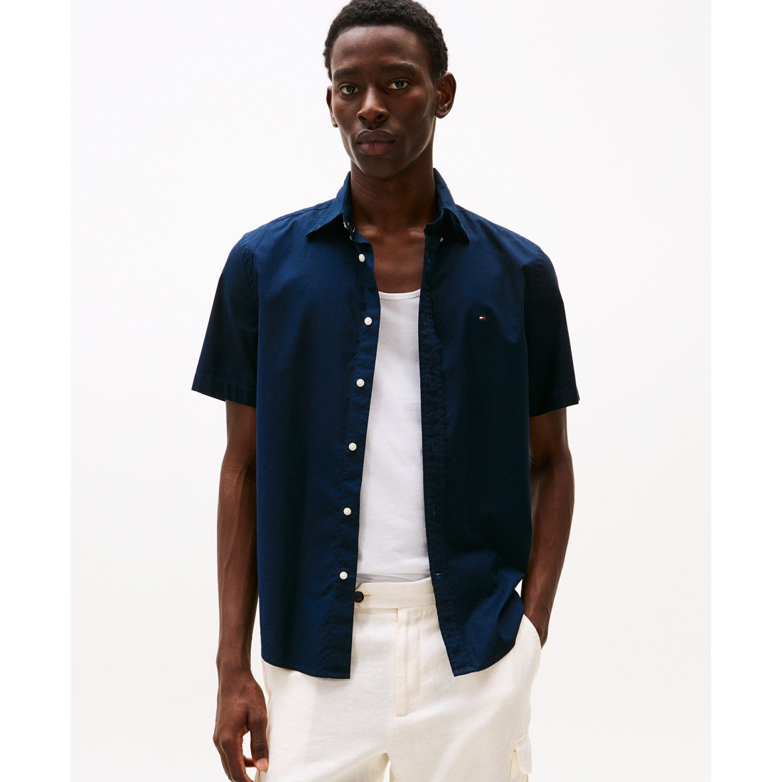 Men's 'Short Sleeve Flex Poplin Regular Fit' Shirt