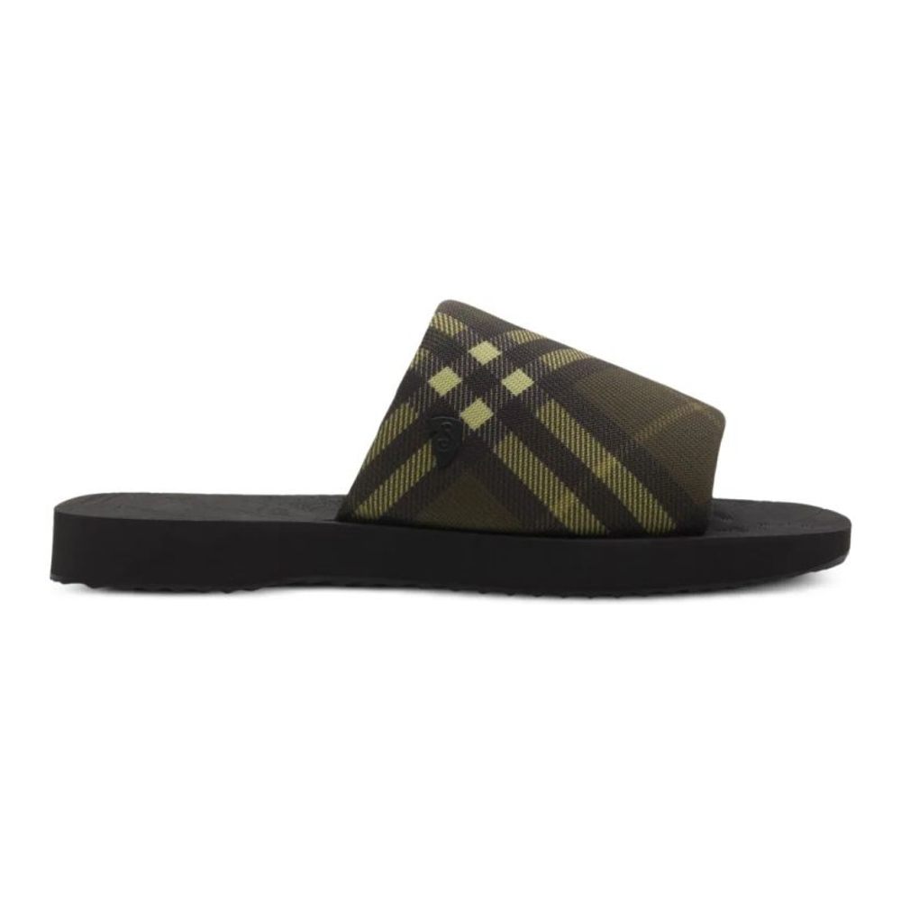 Men's 'Check Trek' Slides