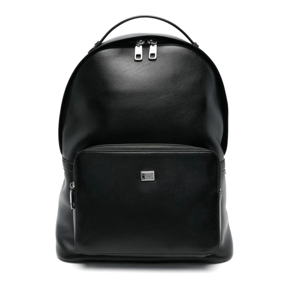 Men's 'Logo-Plaque' Backpack