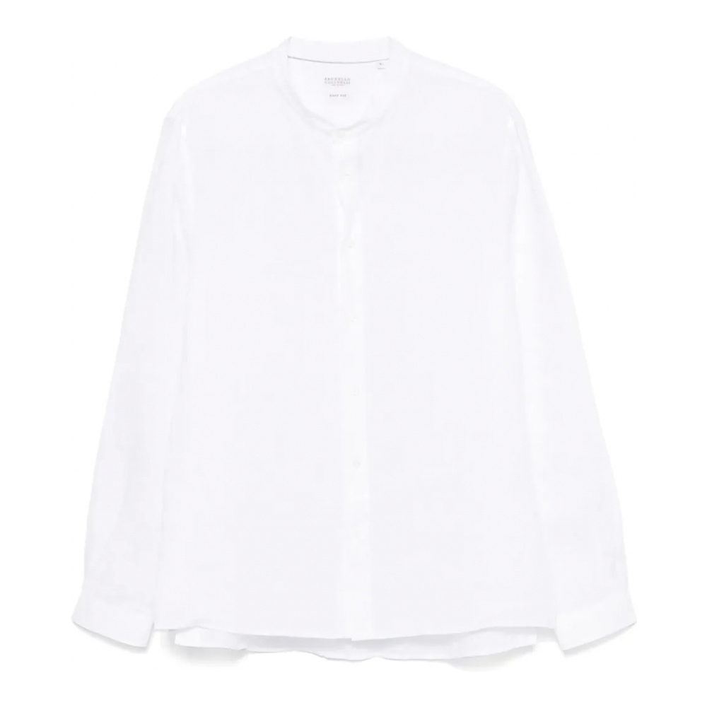 Chemise à manches courtes 'Camp Collar' pour Hommes