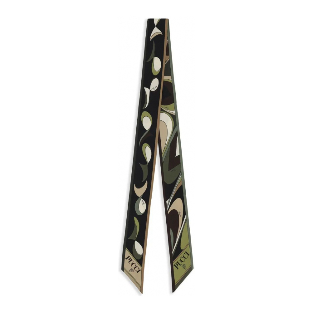 Foulard 'Onde And Pesci-Print' pour Femmes