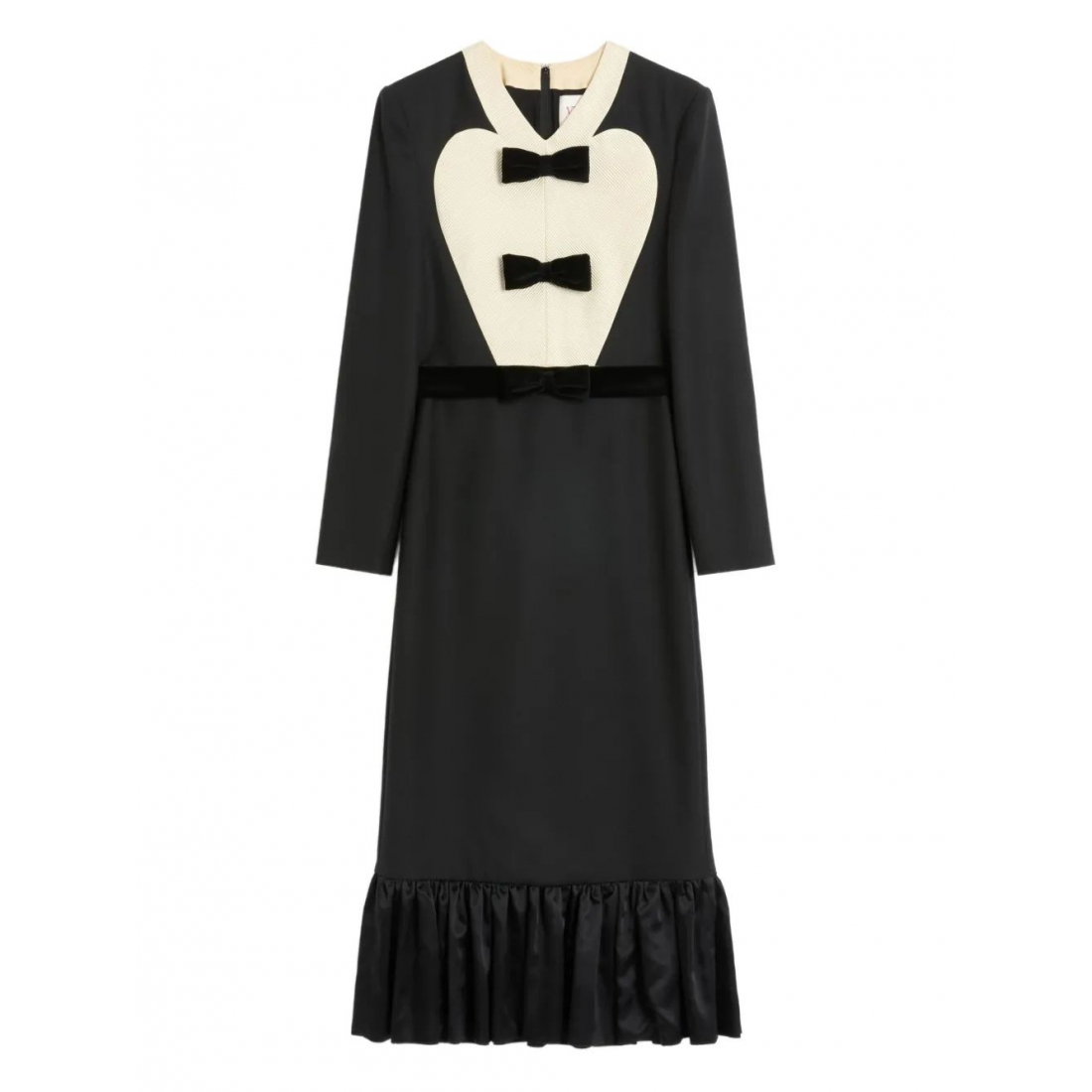 Robe Midi 'Bow-Detail' pour Femmes