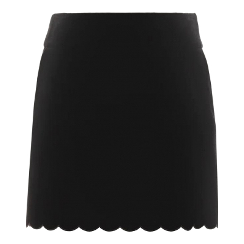 Mini Jupe 'Scalloped' pour Femmes