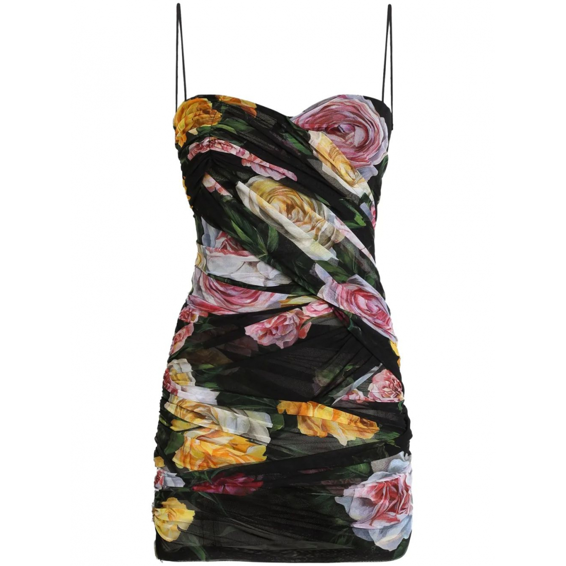 Robe mini 'Floral-Print' pour Femmes