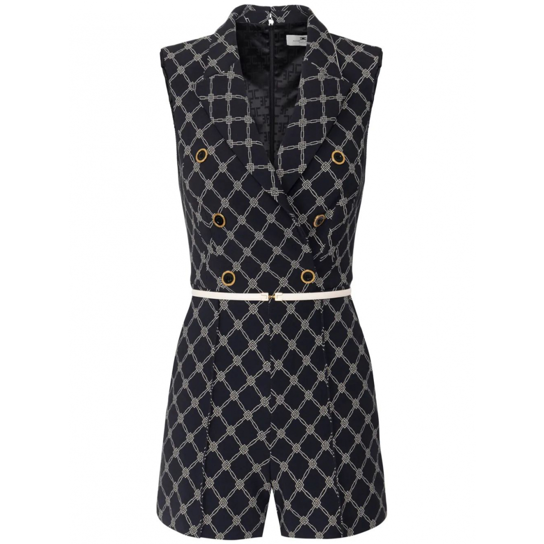 Women's 'Diamond Pattern' Jumpsuit