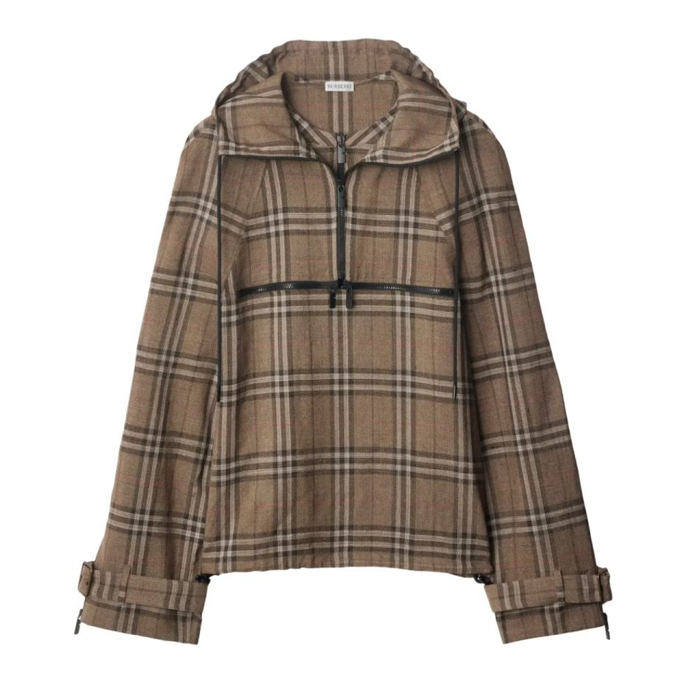 Sweatshirt à capuche  'Checked' pour Hommes