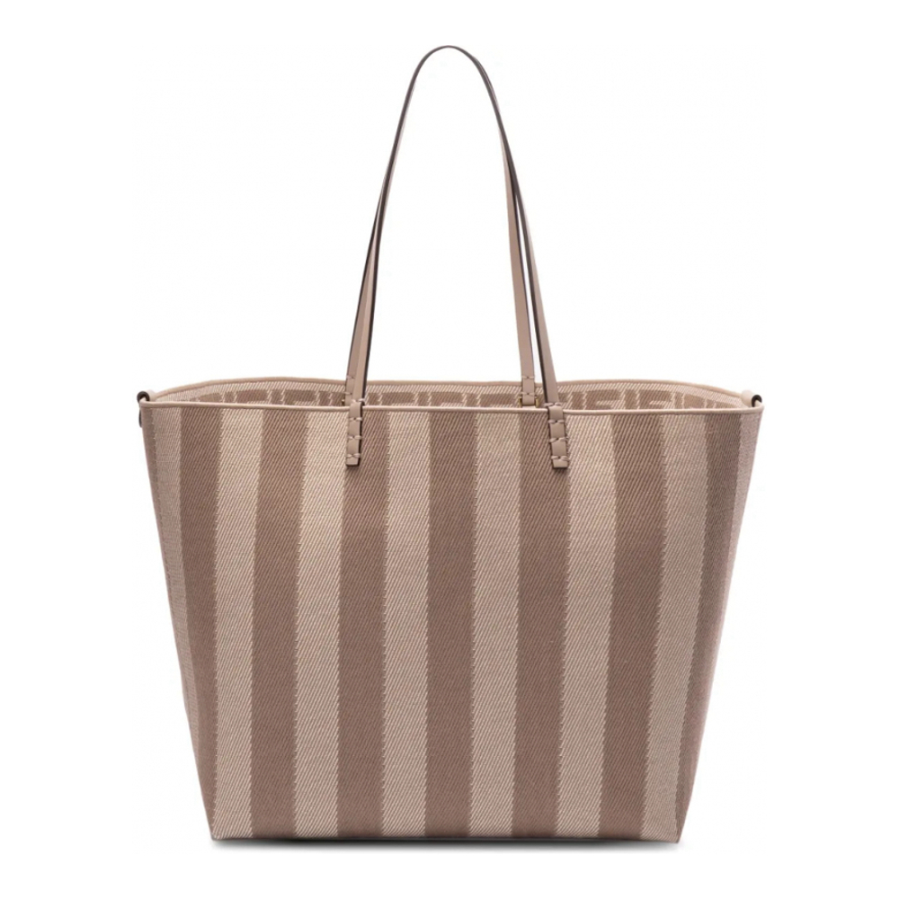 'Large Roll Striped' Tote Handtasche für Damen