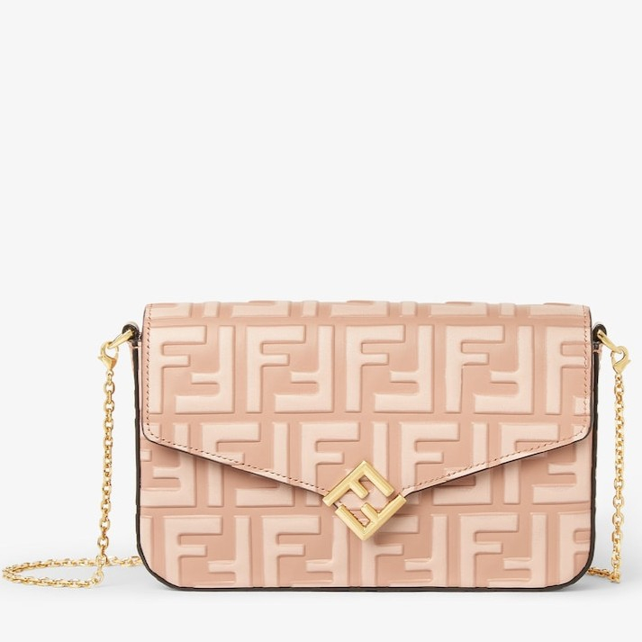 Women's 'FF Diamonds' Chain Wallet