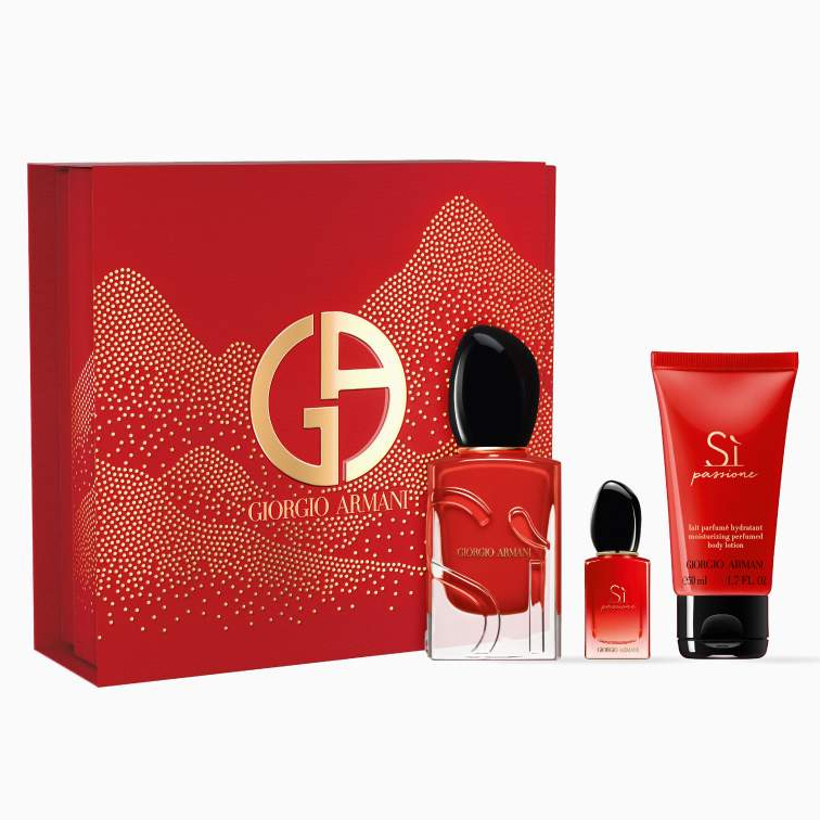 Coffret de parfum 'Sì Passione' - 3 Pièces