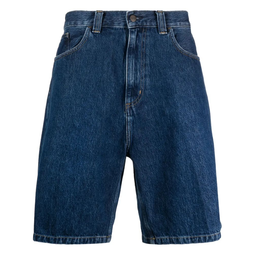 Short en jean 'Rear Logo-Patch' pour Hommes