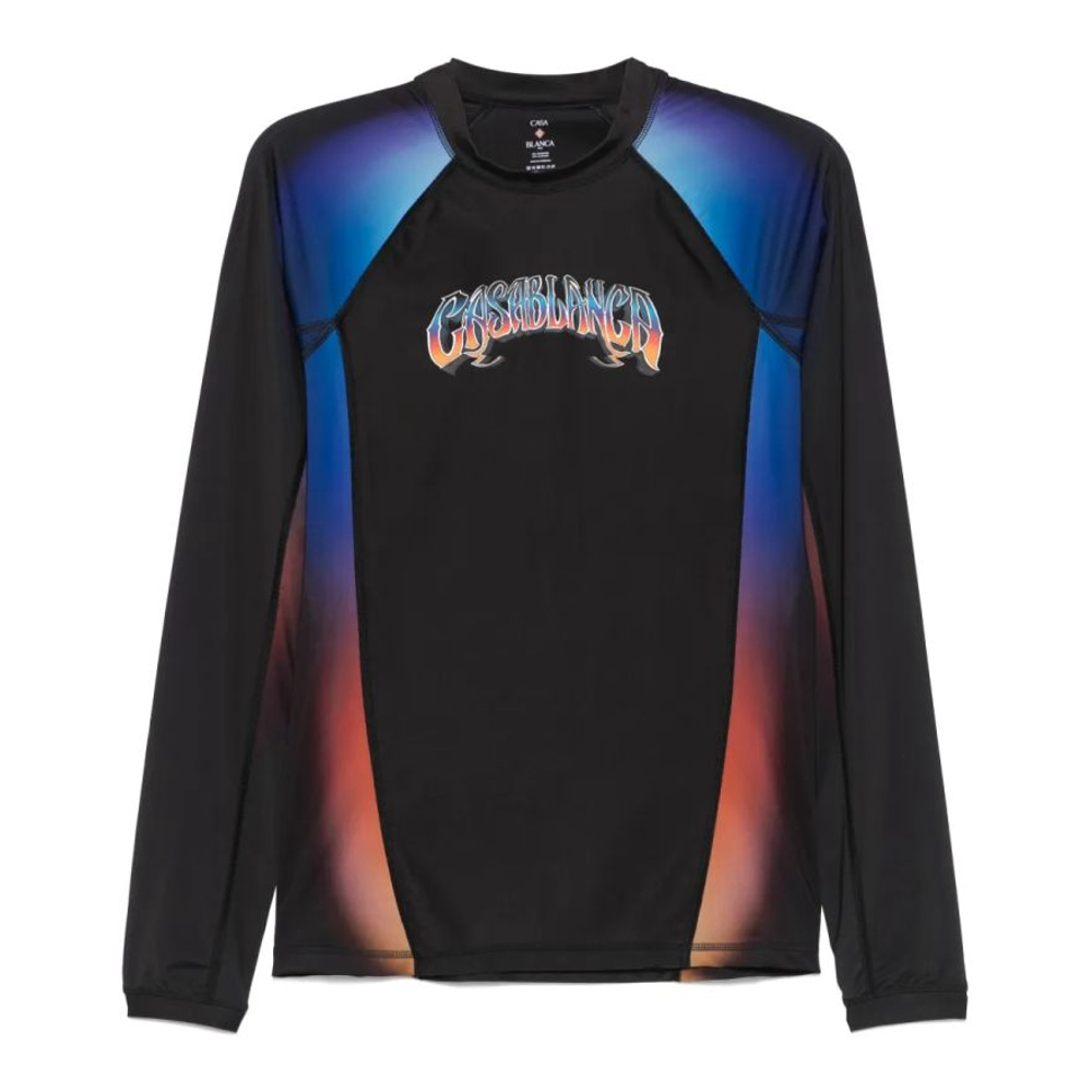 Men's 'Gradient Rash' Long-Sleeve T-Shirt