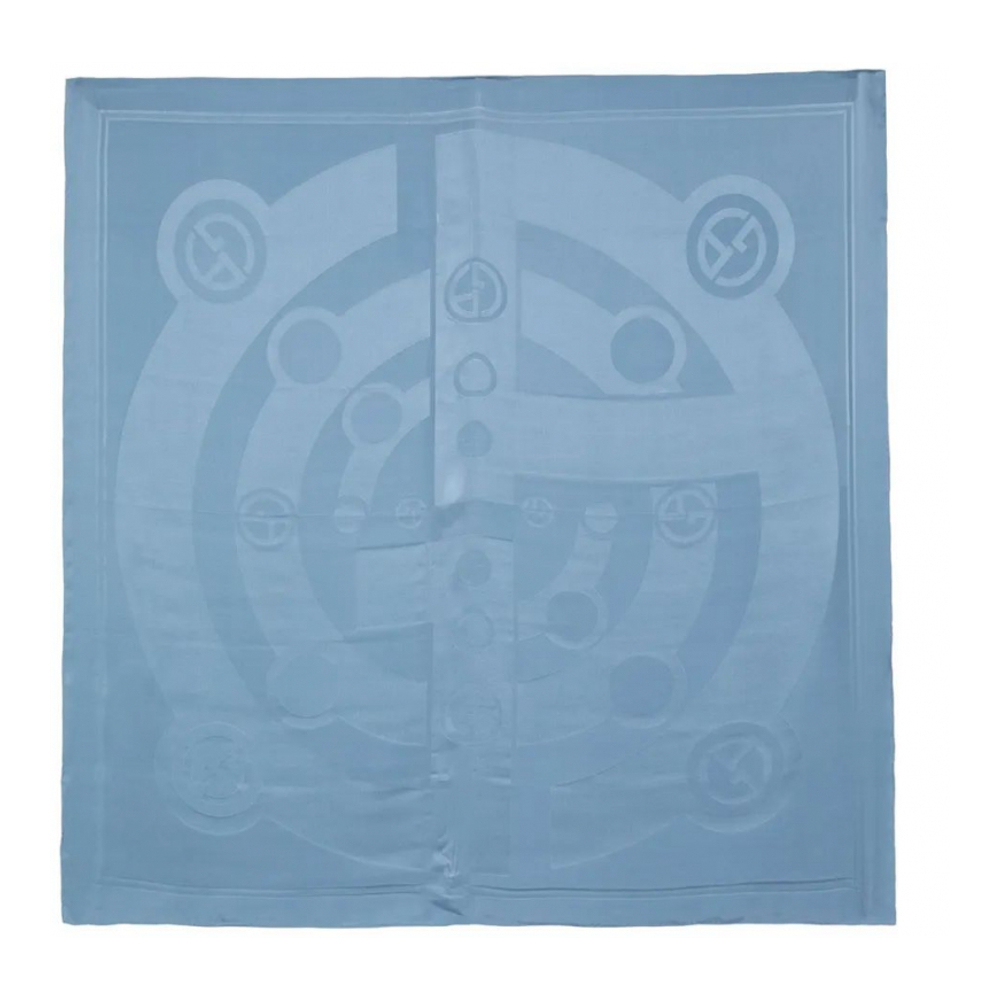 Foulard en soie 'Logo-Jacquard' pour Femmes