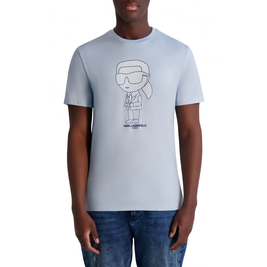 T-shirt 'Rubberized Karl Graphic' pour Hommes