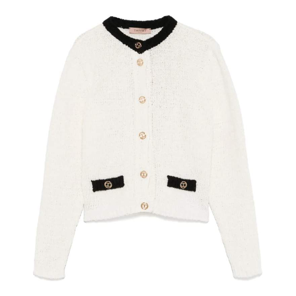 Women's 'Logo-Buttons' Cardigan