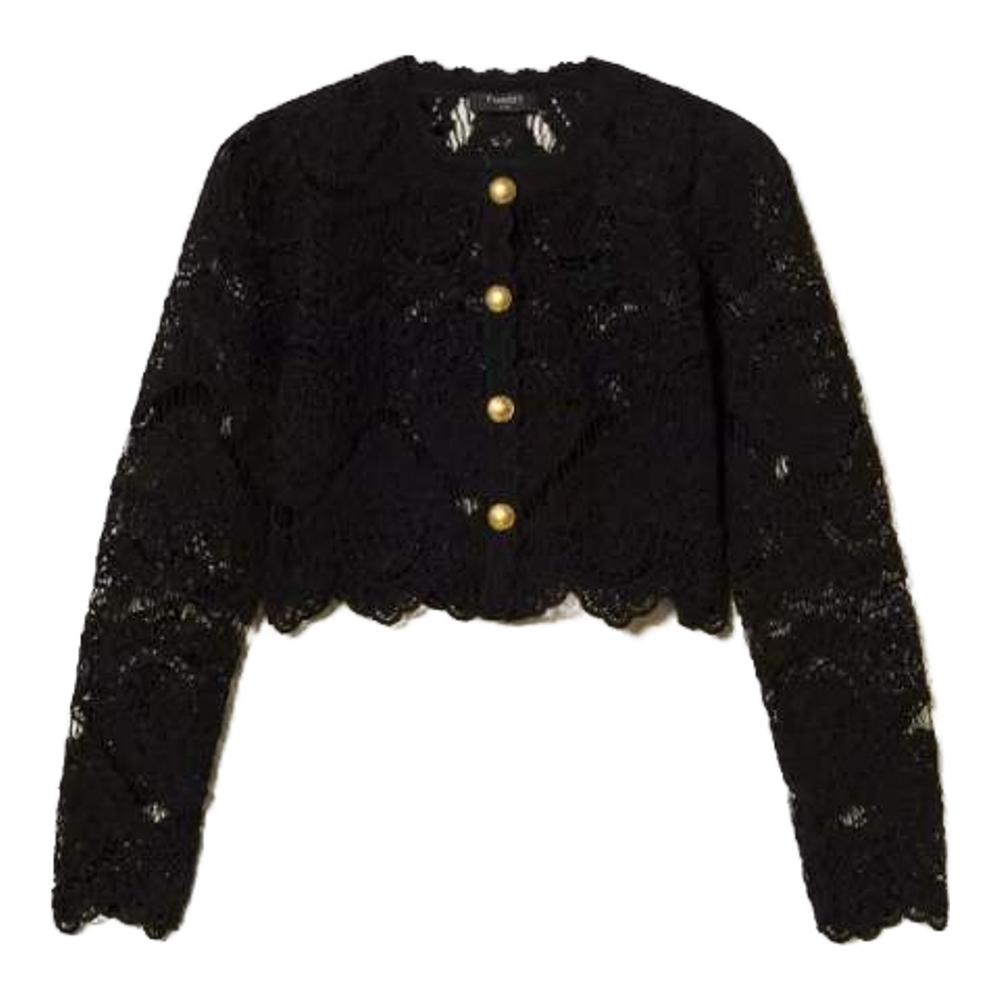 Veste 'Crochet Knit' pour Femmes