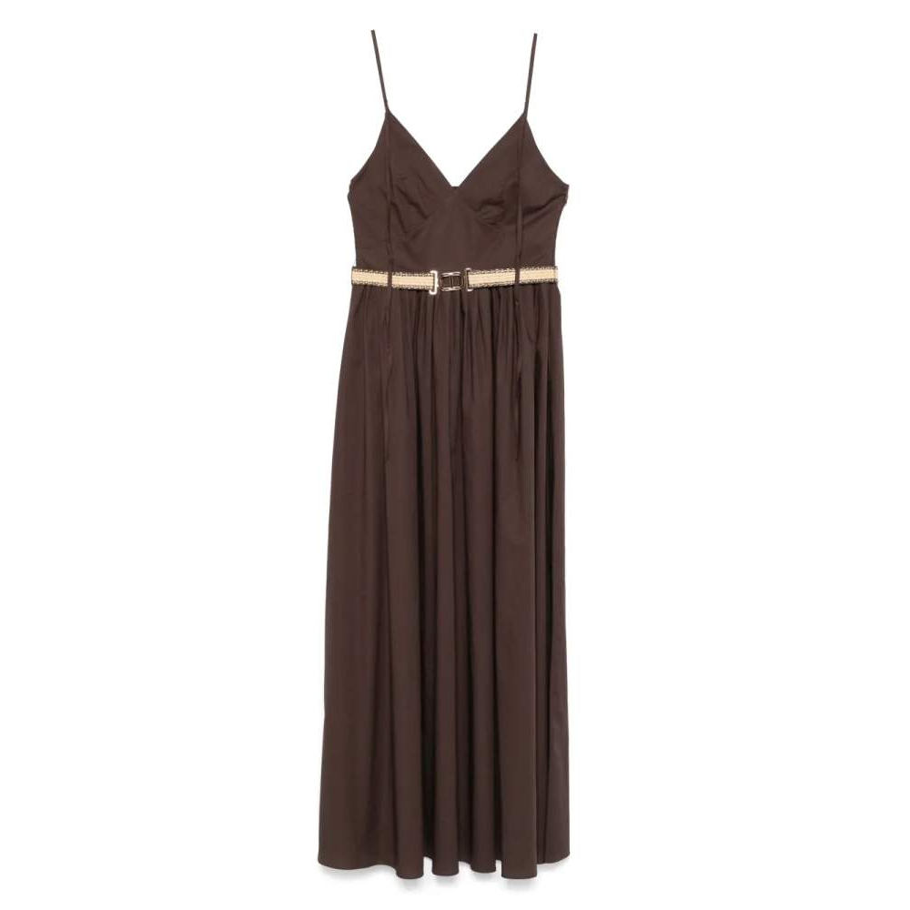Robe maxi 'Belted' pour Femmes