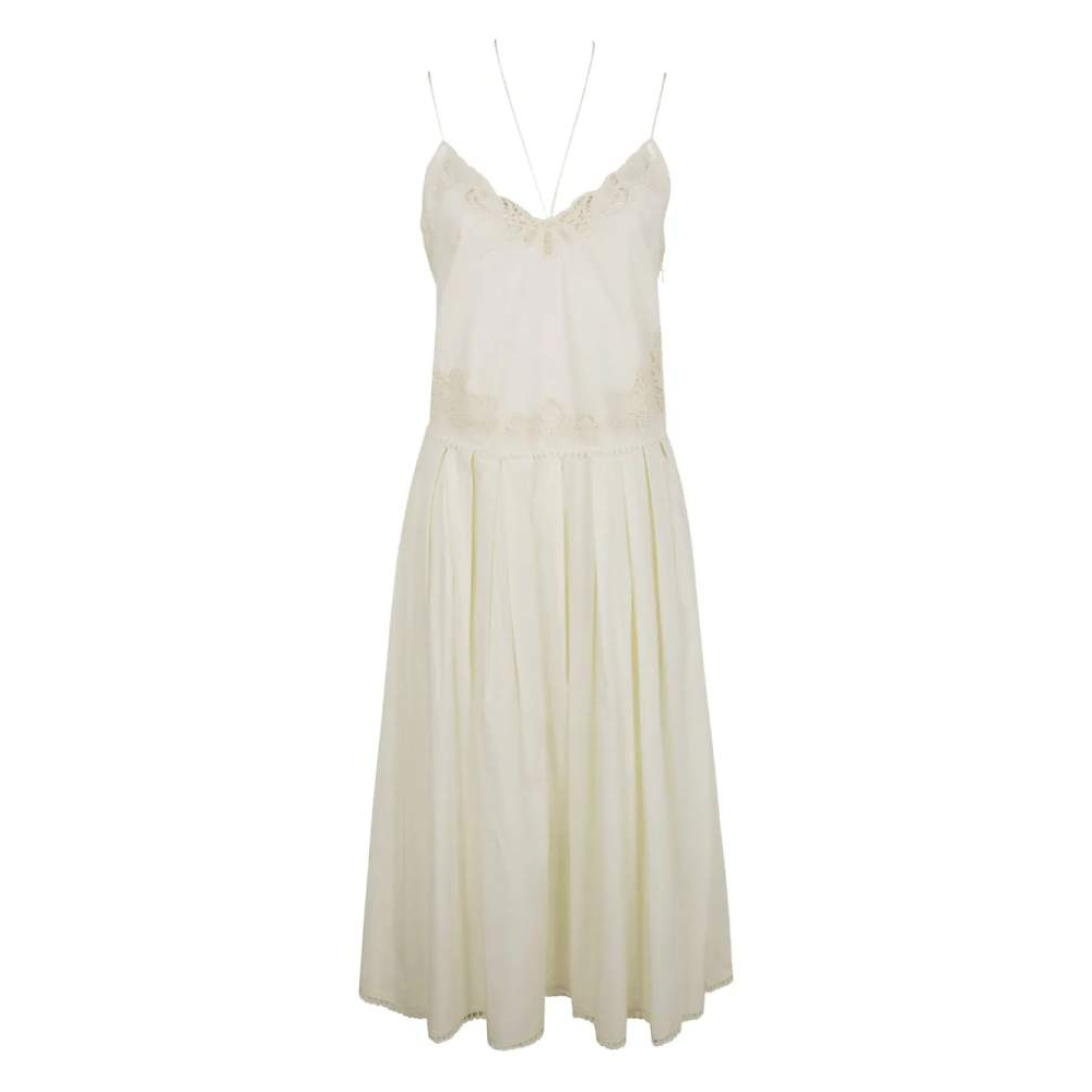 Women's 'Embroidered-Detail' Sleeveless Dress