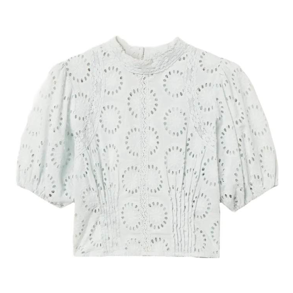 Blouse à manches courtes 'Cut-Out' pour Femmes