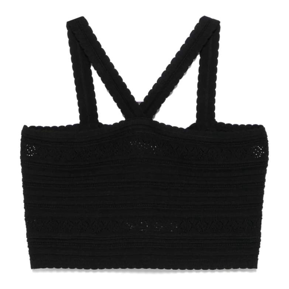 Haut sans manches 'Ribbed' pour Femmes