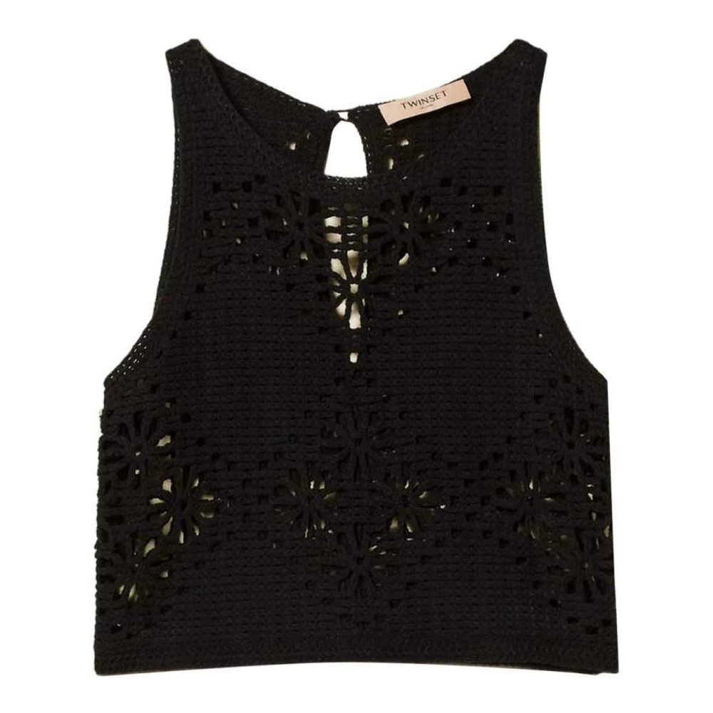 Haut sans manches 'Knitted' pour Femmes