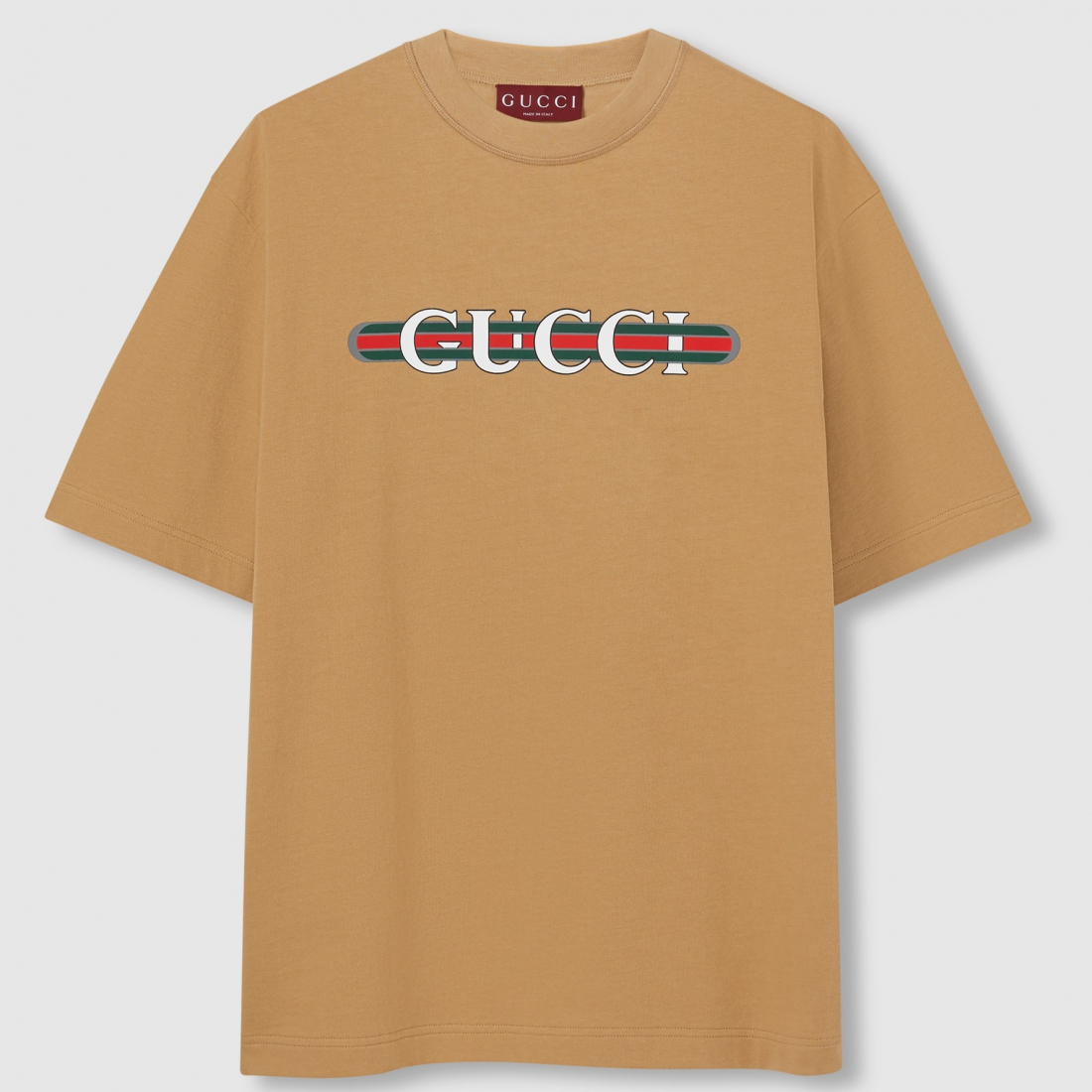 'With Print' T-Shirt für Herren