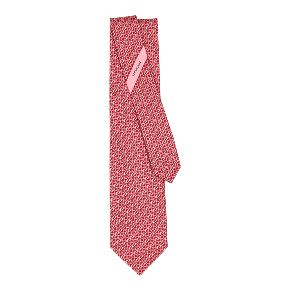 Cravate 'Gancini Print' pour Hommes