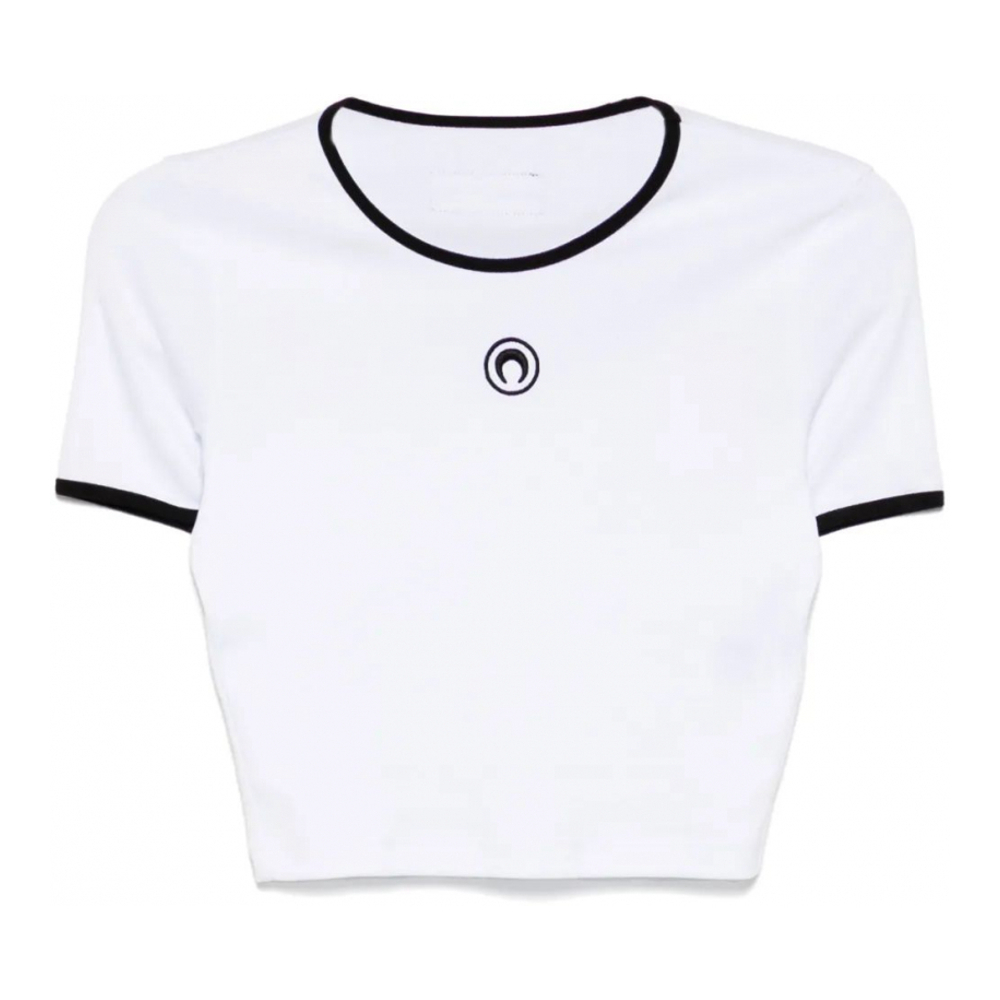 Crop Top 'Moon-Logo' pour Femmes