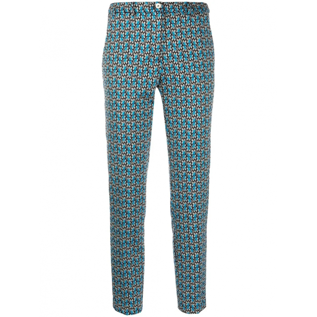Pantalon 'Floral-Print Slim-Cut' pour Femmes