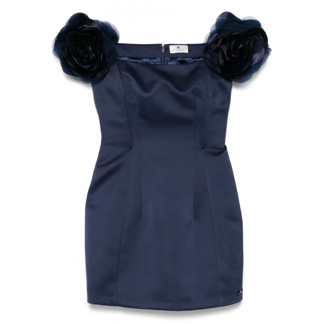 Robe mini 'Floral-Appliqué Duchess' pour Femmes