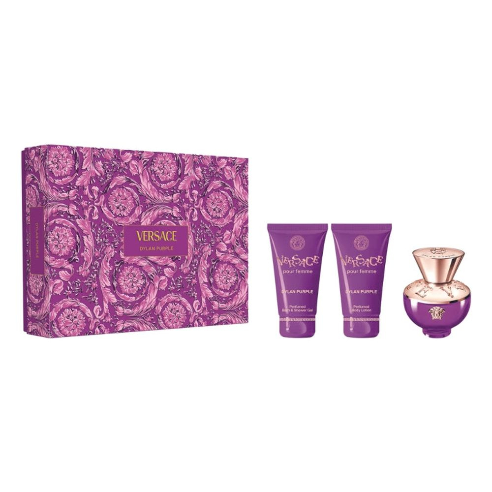 Coffret de parfum 'Dylan Purple' - 3 Pièces
