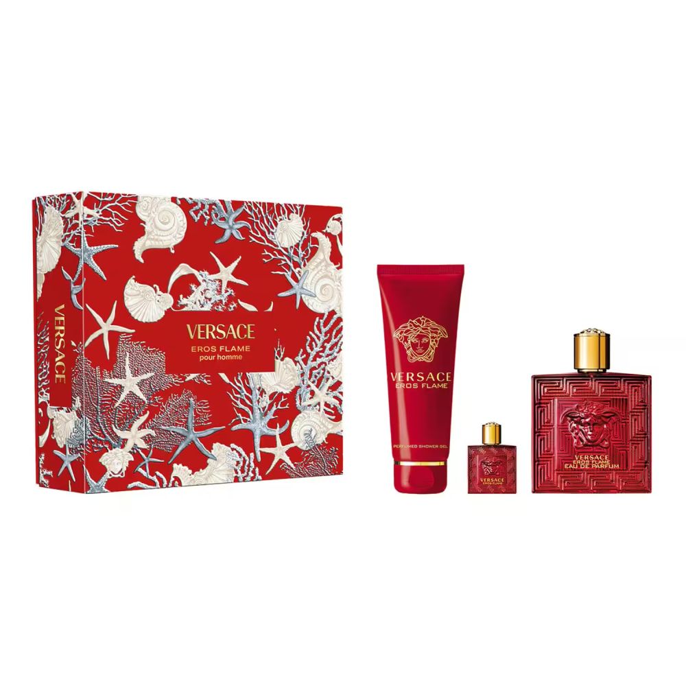 Coffret de parfum 'Eros Flame' - 3 Pièces