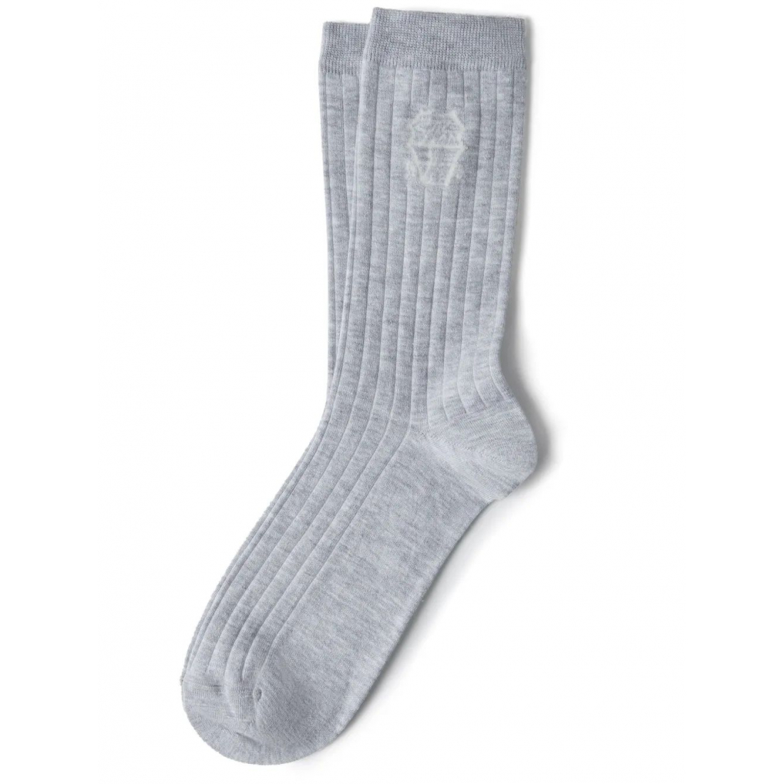 'Intarsia-Logo Knitted' Socken für Herren