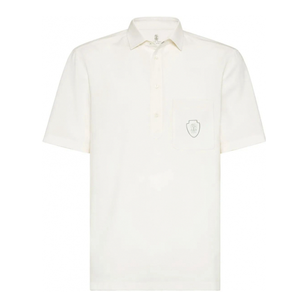 Polo 'Logo-Appliqué' pour Hommes