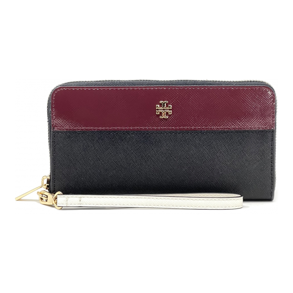 Women's 'Emerson Mixed-Materials Wristlet Zip Continental' Wallet