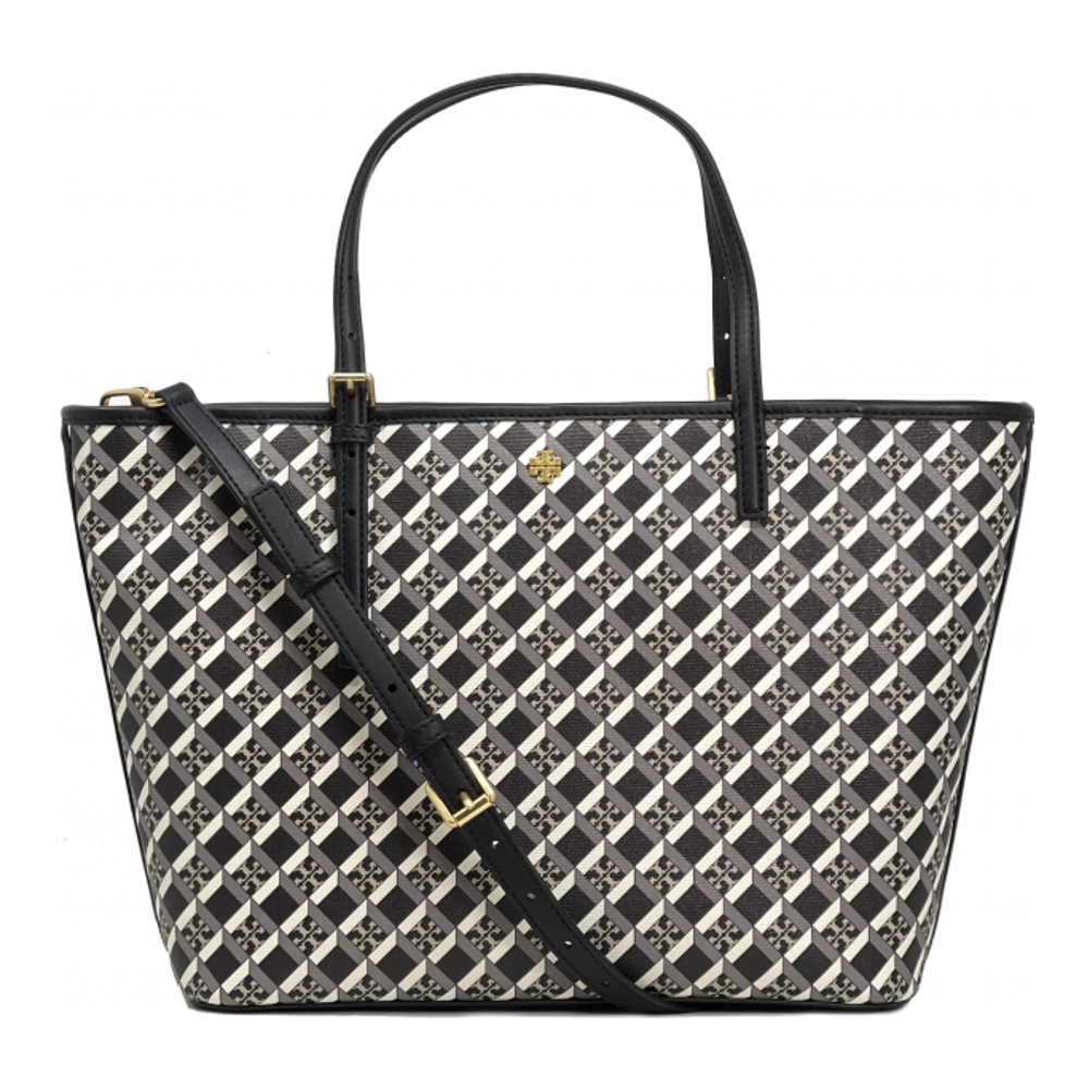 Women's 'Geo Logo Mini Zip Top' Tote Bag