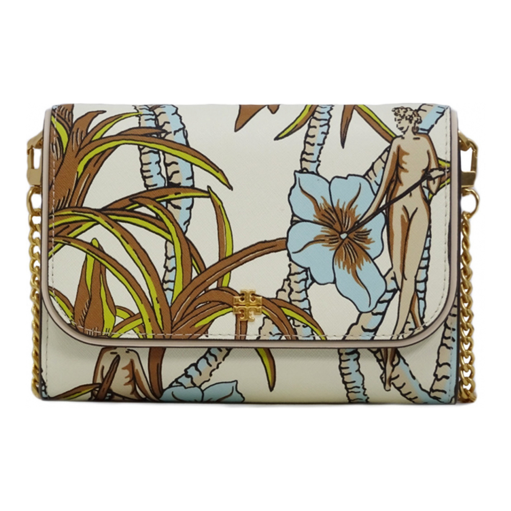 Portefeuille avec chaîne 'Emerson Printed' pour Femmes