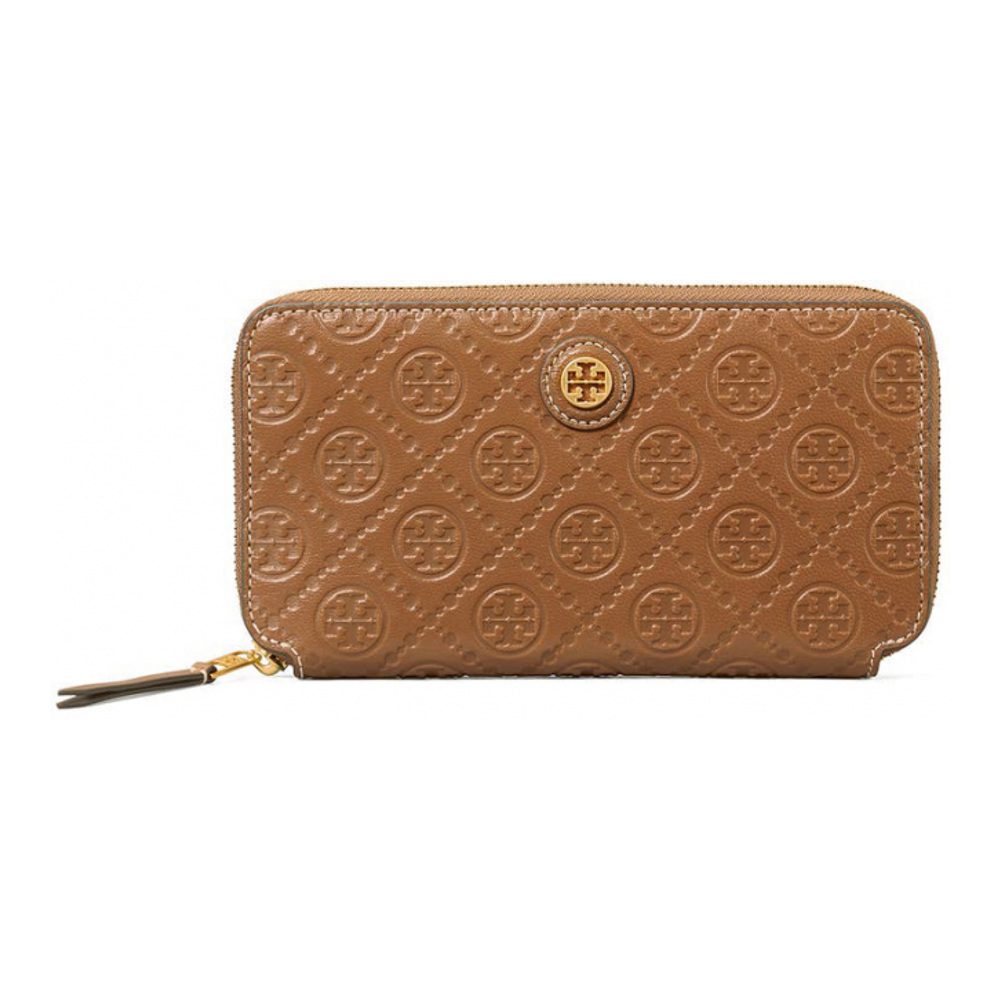 Women's 'T Monogram Zip Continental' Wallet