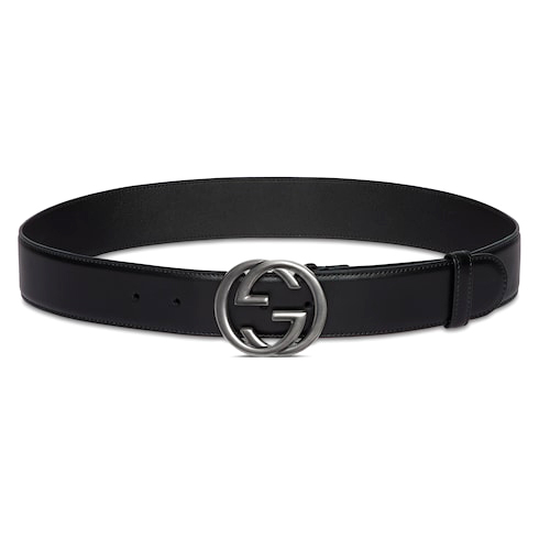 Men's 'Interlocking G Buckle' Belt