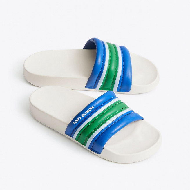 Claquettes 'Striped' pour Femmes