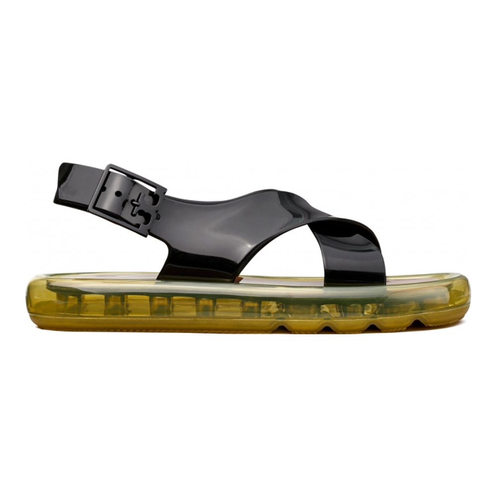 Women's 'Criss Cross Bubble Jelly' Platform Sandals