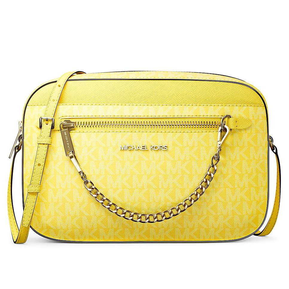 Women's 'Jet Set Large Signature Logo' Crossbody Bag